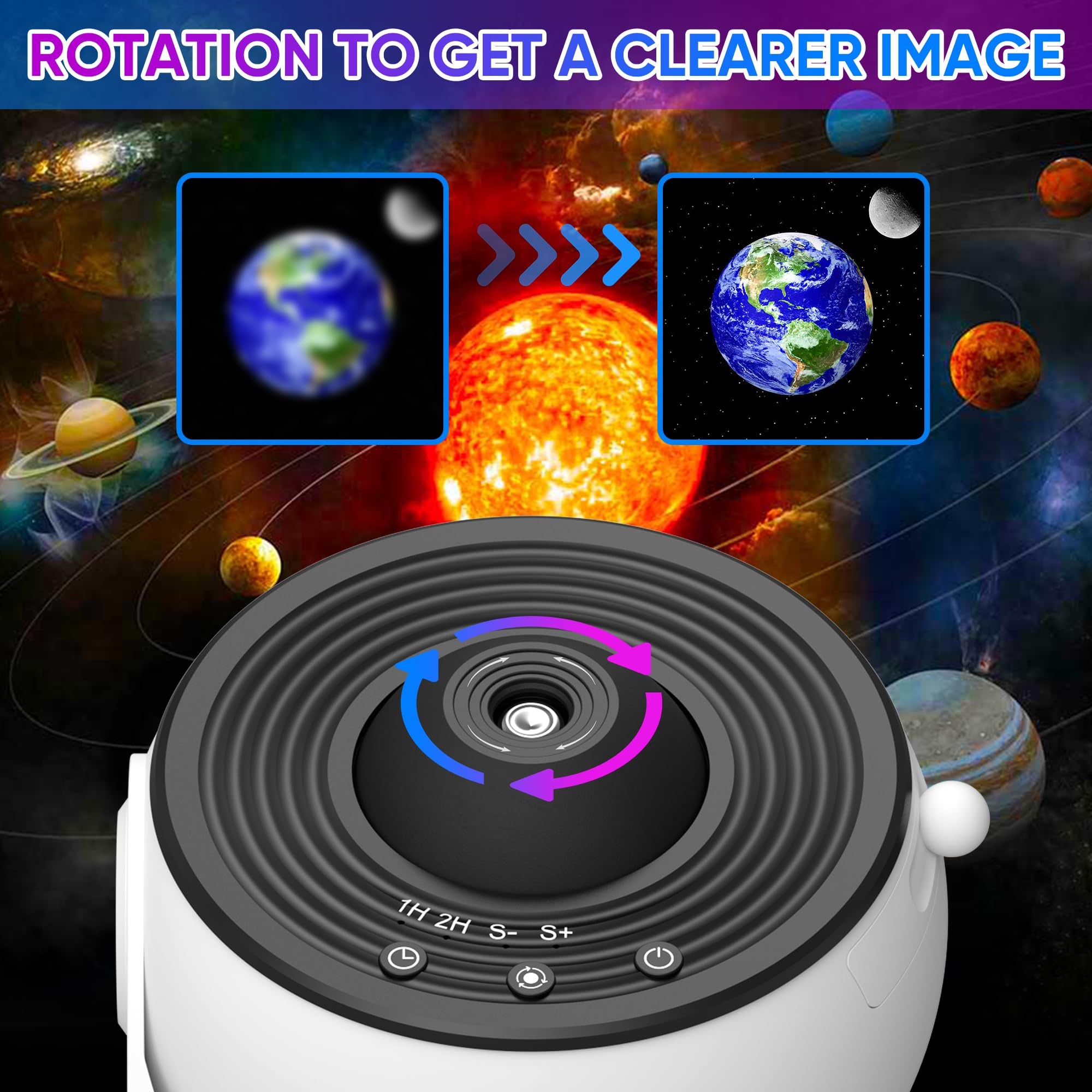 Galaxy Projector 13-In-1 HD Planetarium Star Projector Sky Constellation Night