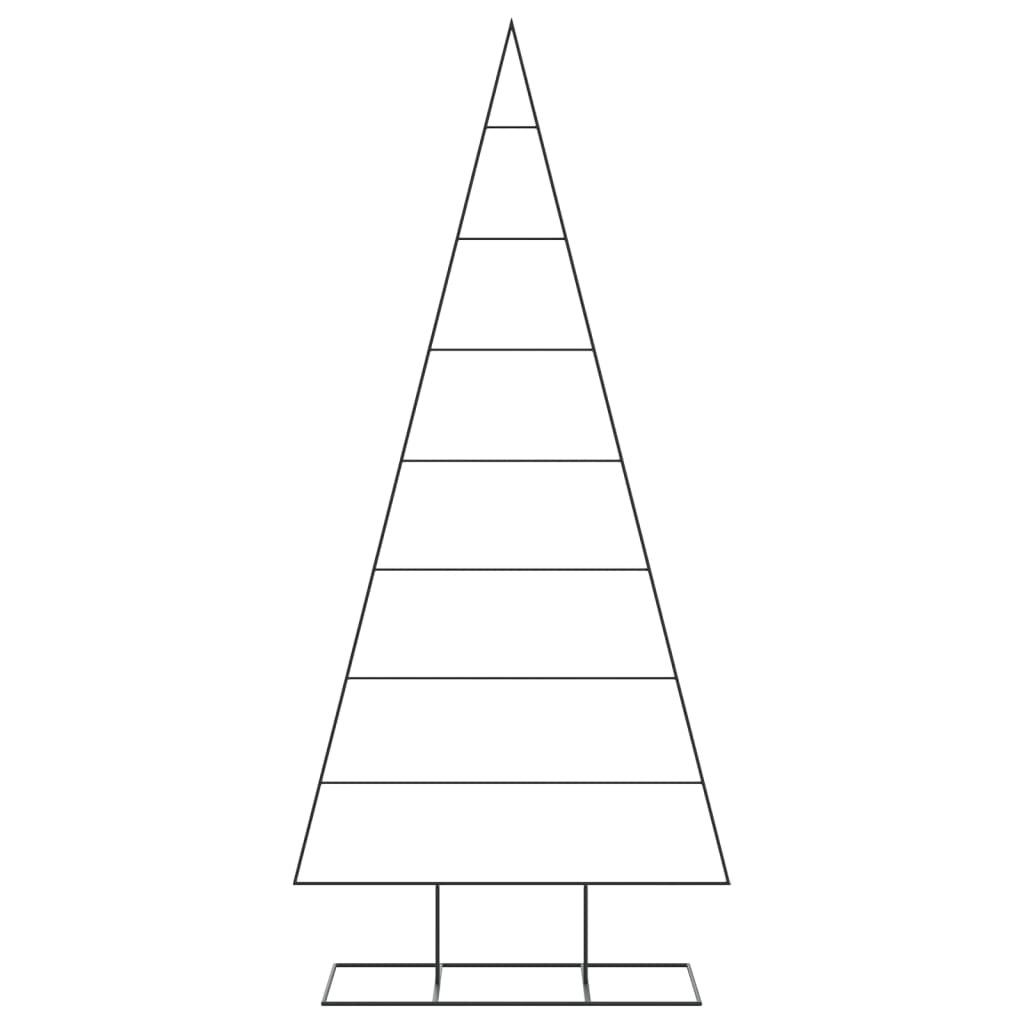 Weihnachtsbaum aus Metall Christbaum Tannenbaum Deko Baum Schwarz 60-210 cm - Bild 20 von 23
