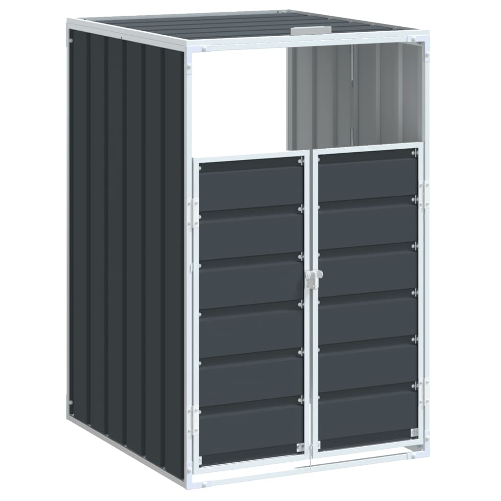Mülltonnenbox für Tonnen Stahl Mülltonnenverkleidung Aufbewahrungsbox Müllbox - Bild 102 von 133