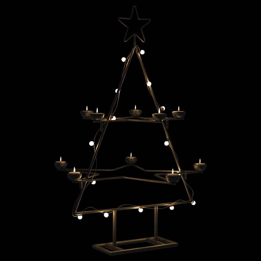 Metall-Weihnachtsbaum für Dekorationen Christbaum Tannenbaum DIY Deko Schwarz - Bild 9 von 32