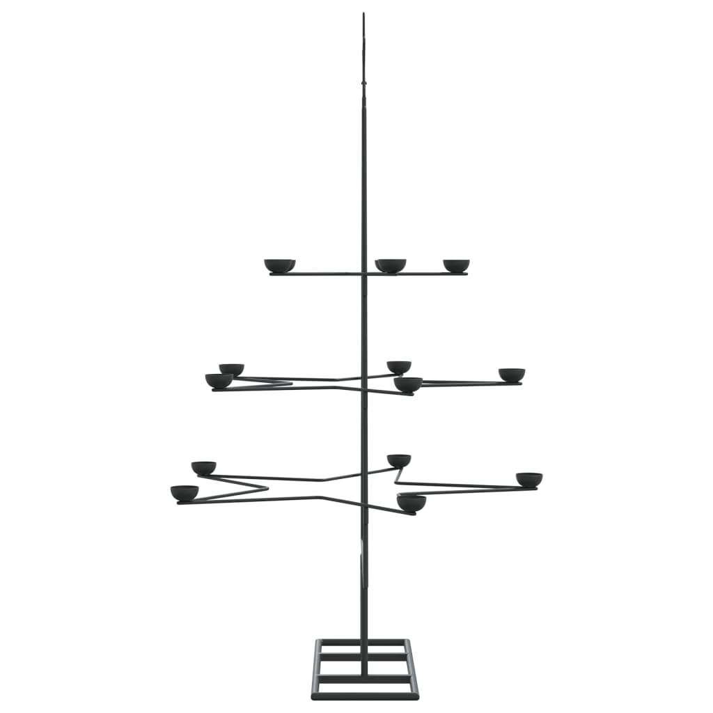 Metall-Weihnachtsbaum für Dekorationen Christbaum Tannenbaum DIY Deko Schwarz - Bild 21 von 32