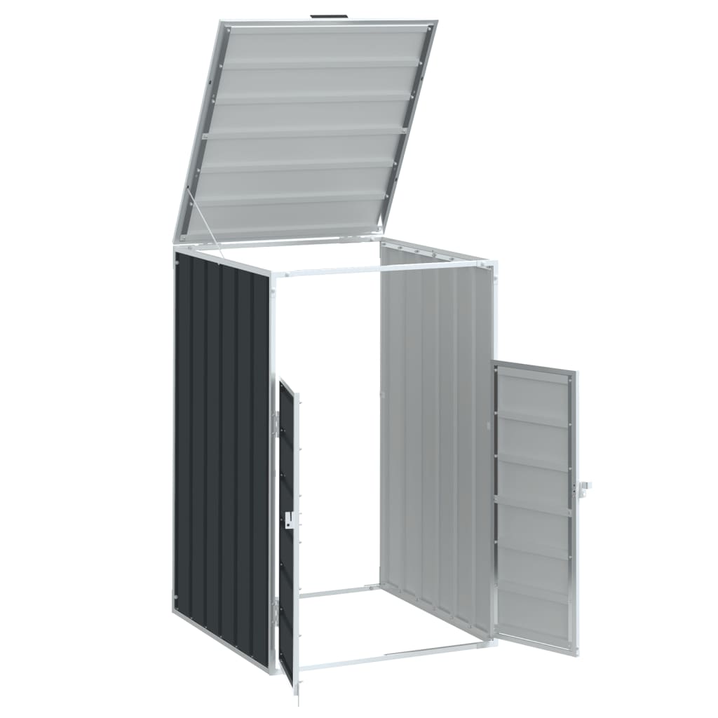 Mülltonnenbox für Tonnen Stahl Mülltonnenverkleidung Aufbewahrungsbox Müllbox - Bild 104 von 133