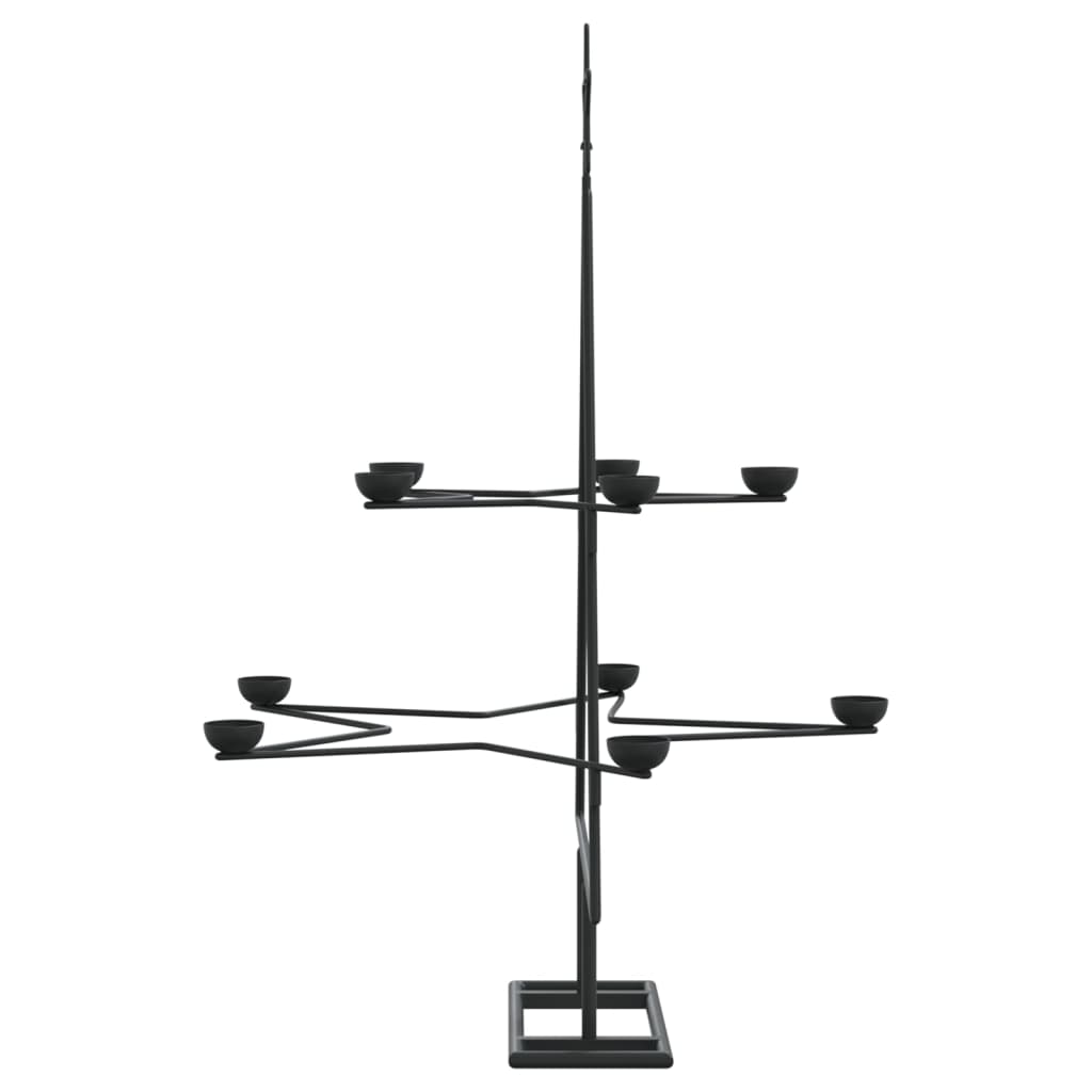 Metall-Weihnachtsbaum für Dekorationen Christbaum Tannenbaum DIY Deko Schwarz - Bild 13 von 32