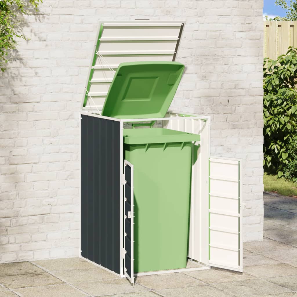 Mülltonnenbox für Tonnen Stahl Mülltonnenverkleidung Aufbewahrungsbox Müllbox - Bild 103 von 133