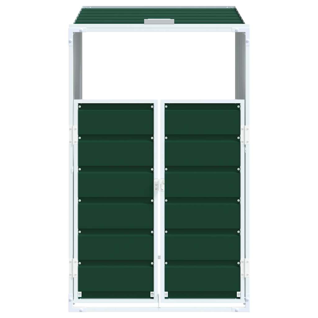 Mülltonnenbox für Tonnen Stahl Mülltonnenverkleidung Aufbewahrungsbox Müllbox - Bild 127 von 133