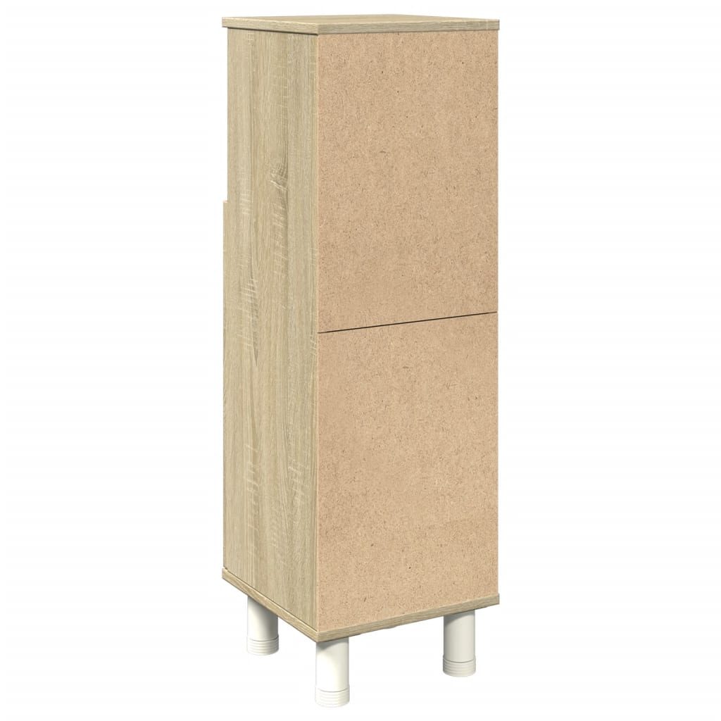 Badezimmerschrank Badschrank Schmaler Midischrank Badregal 3 Fächern 30x30x95 cm - Bild 76 von 109