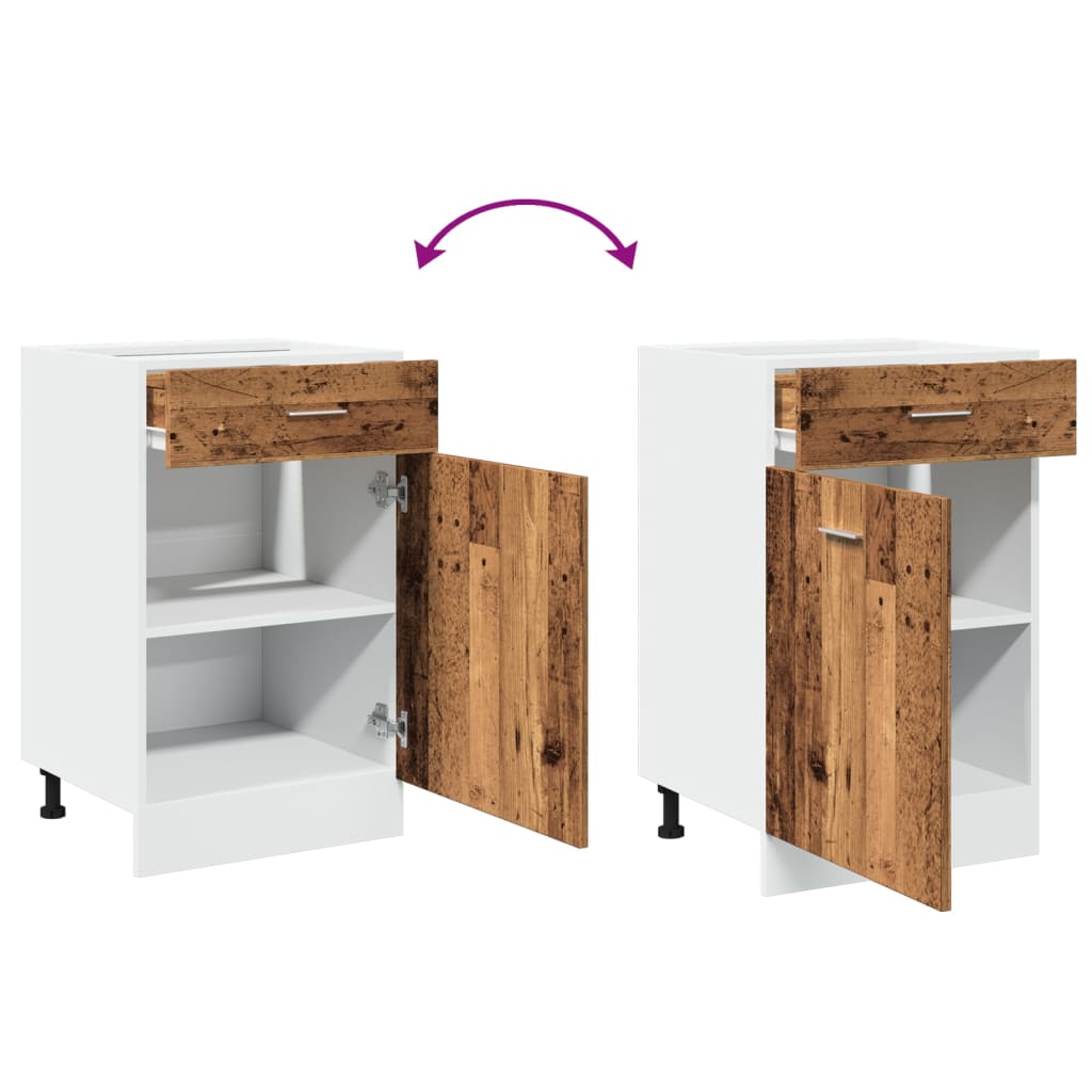 Altholz Küchenschrank Küchenzeile Einbauküche Unterschrank Hängeschrank Module - Bild 70 von 319
