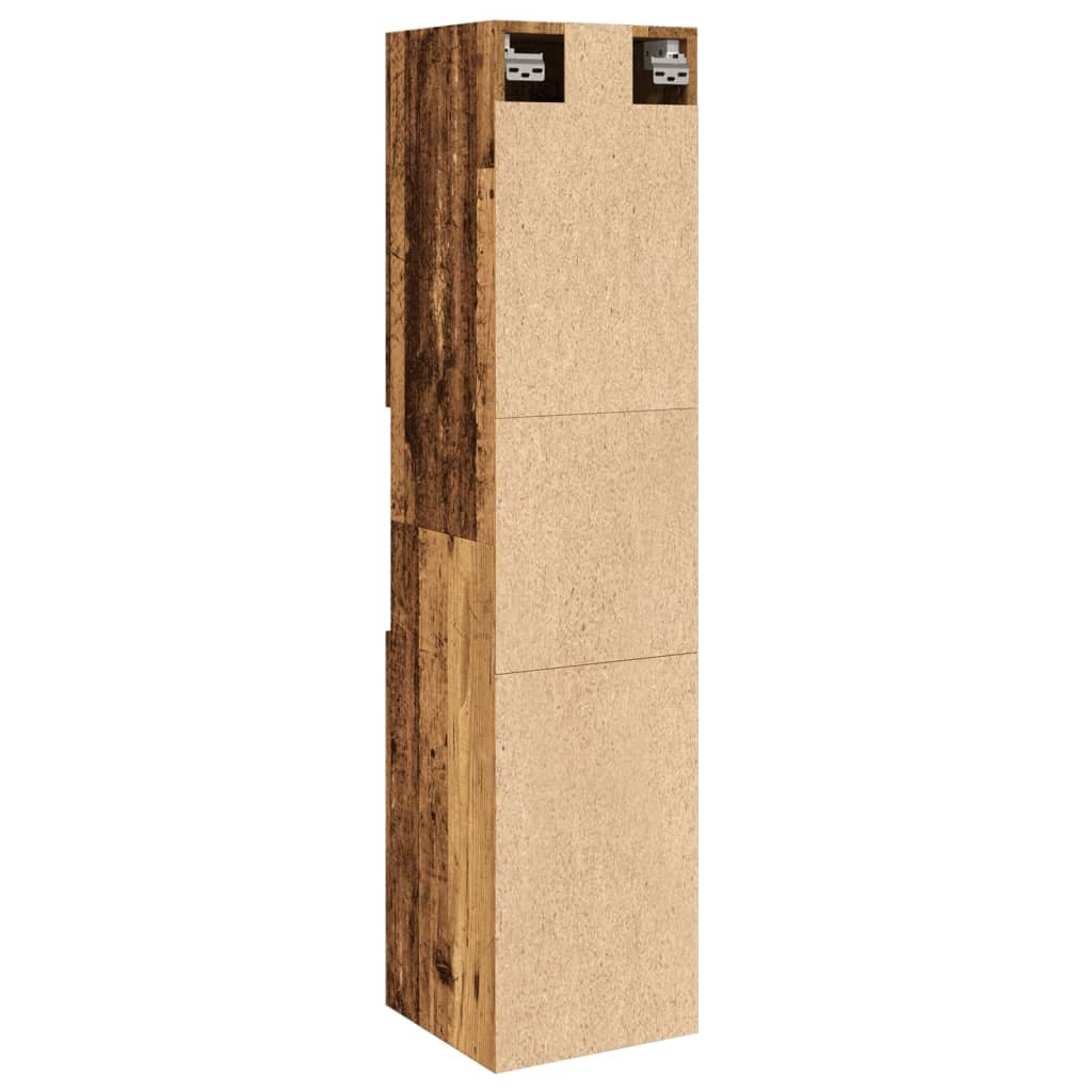 Badschrank Wandschrank Hochschrank Badezimmerschrank Hängeschrank 30x30x130cm - Bild 128 von 153
