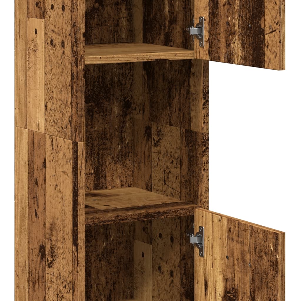 Badschrank Wandschrank Hochschrank Badezimmerschrank Hängeschrank 30x30x130cm - Bild 130 von 153