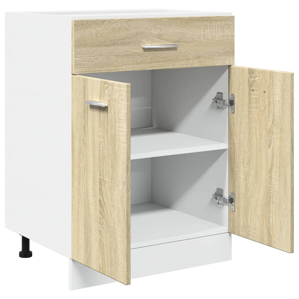 Sonoma-Eiche Küchenschrank Hängeschrank Unterschrank Küchen Zeile Küchenschränke - Bild 67 von 338