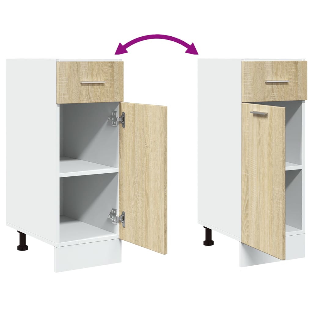 Sonoma-Eiche Küchenschrank Hängeschrank Unterschrank Küchen Zeile Küchenschränke - Bild 36 von 338
