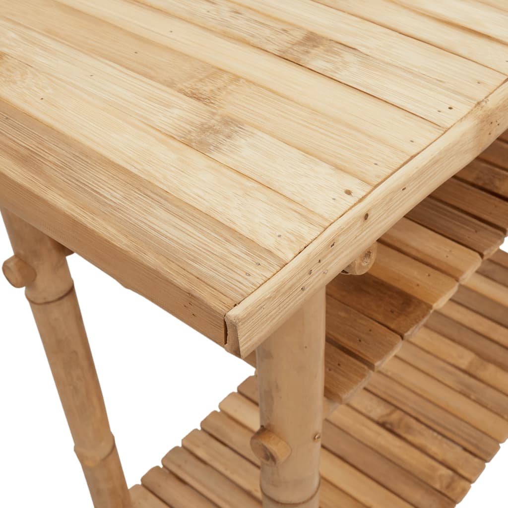 Balkontisch Gartentisch Tabletttisch Bambus Klapptisch Esstisch Konsolentisch - Bild 47 von 48