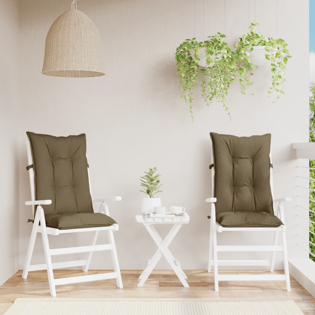 Hochlehner Auflagen Sitzkissen Polster für Sessel Gartenstuhl Kissen Stoff - Bild 98 von 116