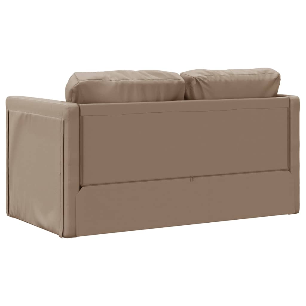Bodensofa mit Schlaffunktion Bodenbett Schlafsofa Klappsofa Kunstleder - Bild 34 von 38