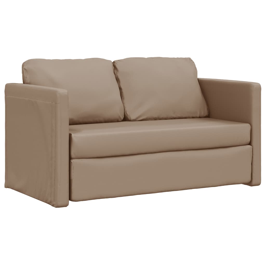 Bodensofa mit Schlaffunktion Bodenbett Schlafsofa Klappsofa Kunstleder - Bild 31 von 38