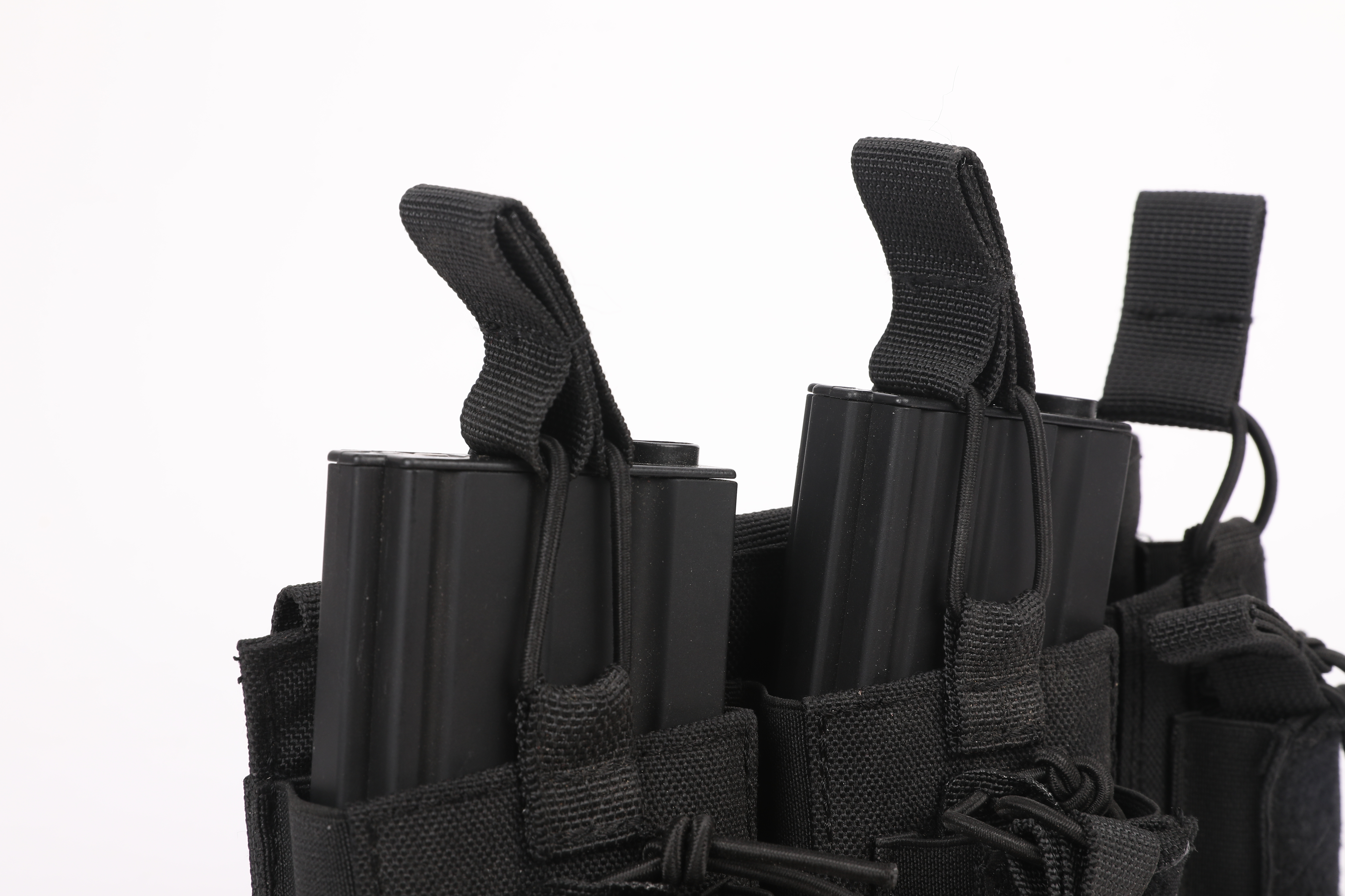 Tactical MOLLE Triple Magazine Pouches Triple Shooting Mag Pouch Triple Mag Bag-image