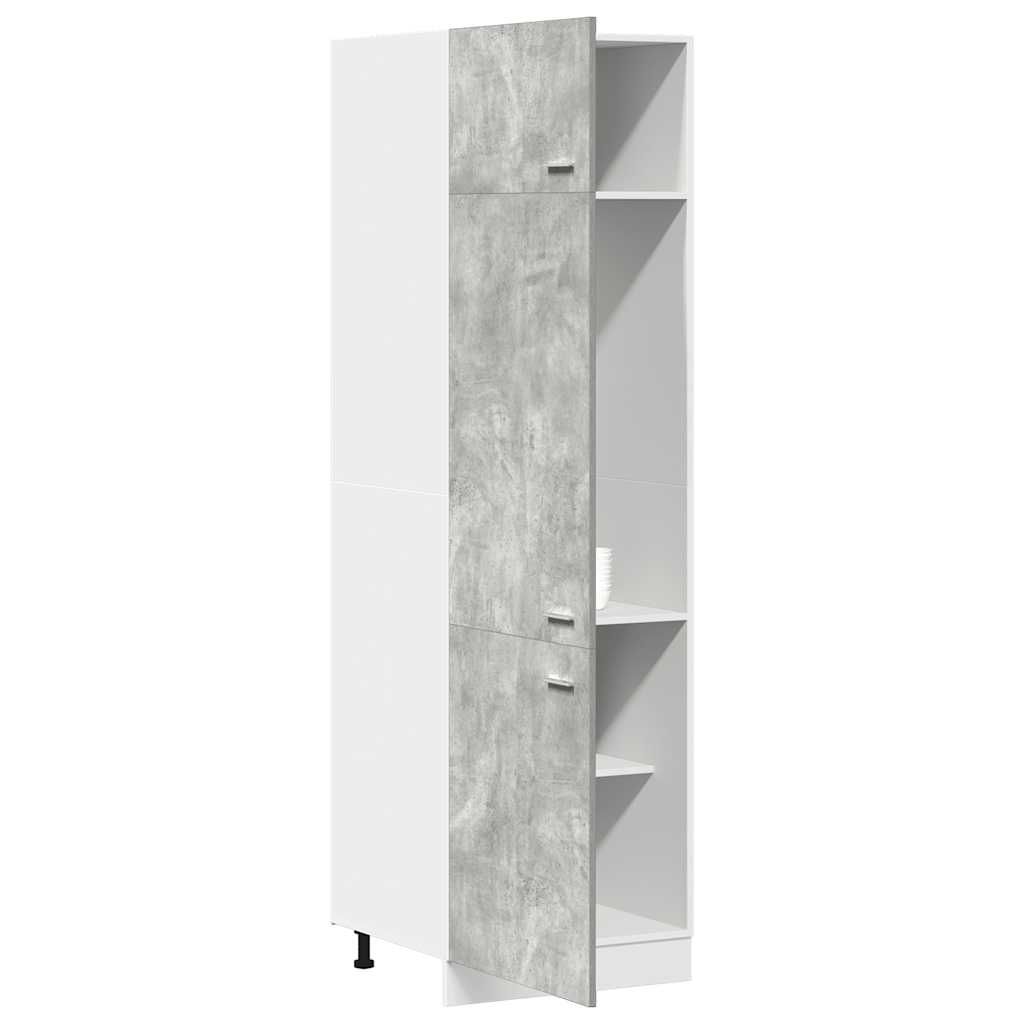 Betongrau Küchenschrank Hängeschrank Küchenzeile Küche Unterschrank Einbauküche - Bild 187 von 323