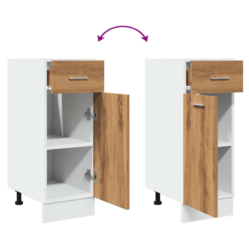 Lyon Line - Artisan Eiche Küchenschrank Küchenzeile Hängeschrank Einbauküche - Bild 39 von 330