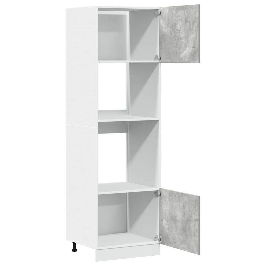 Betongrau Küchenschrank Hängeschrank Küchenzeile Küche Unterschrank Einbauküche - Bild 199 von 323