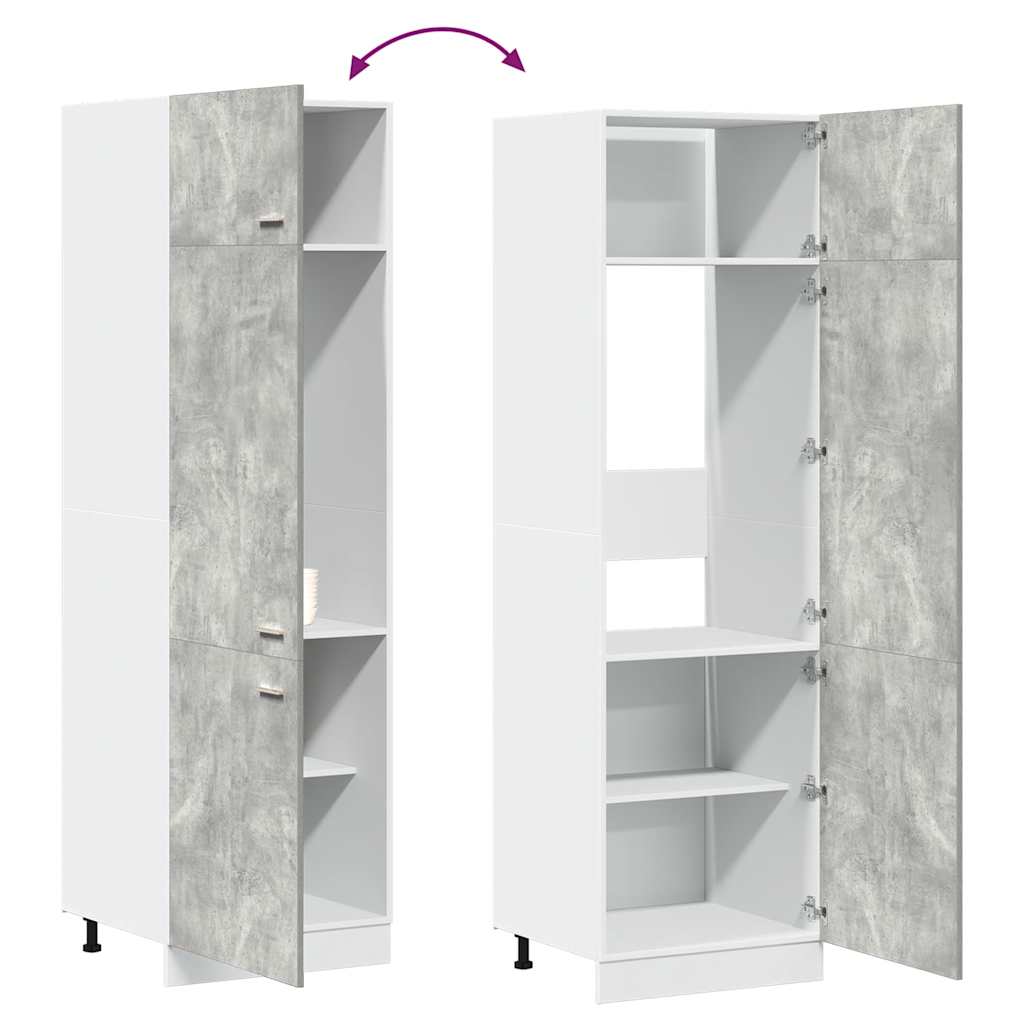 Betongrau Küchenschrank Hängeschrank Küchenzeile Küche Unterschrank Einbauküche - Bild 193 von 323