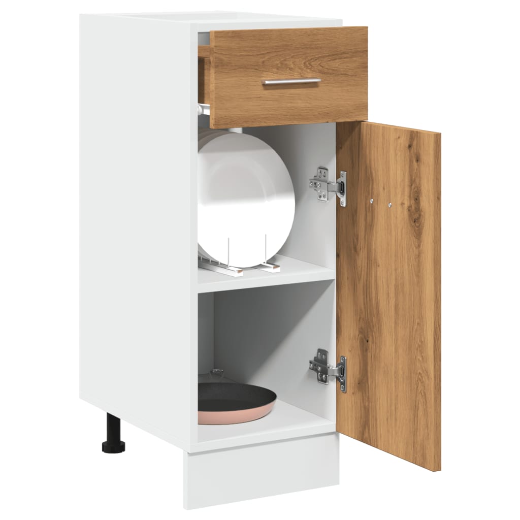 Lyon Line - Artisan Eiche Küchenschrank Küchenzeile Hängeschrank Einbauküche - Bild 34 von 330