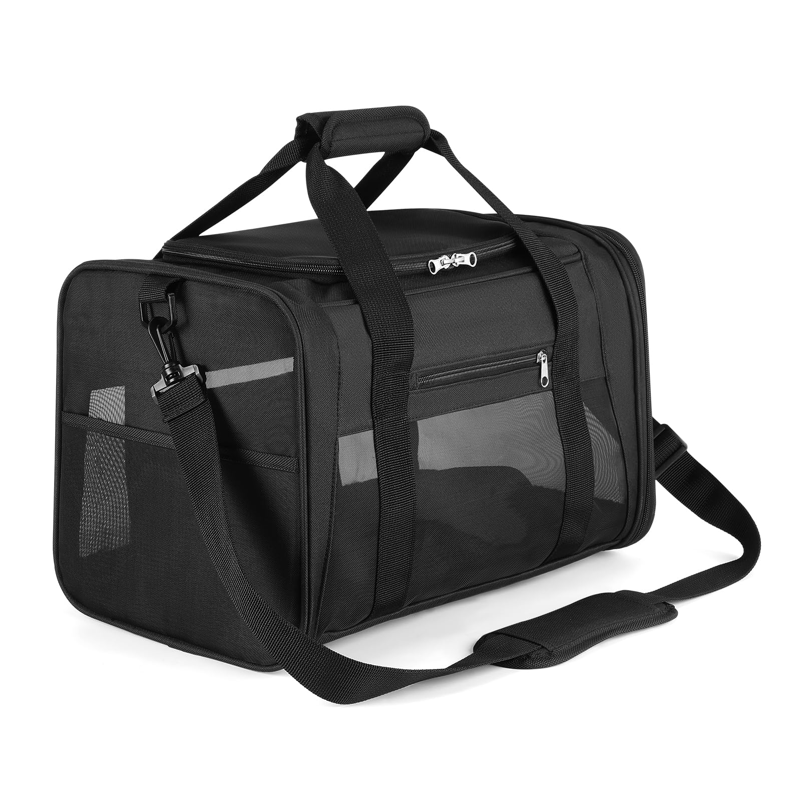 Hunde Katzen Transportbox Faltbar Transportbox Tragetasche Auto Transporttasche - Imagen 2 de 15