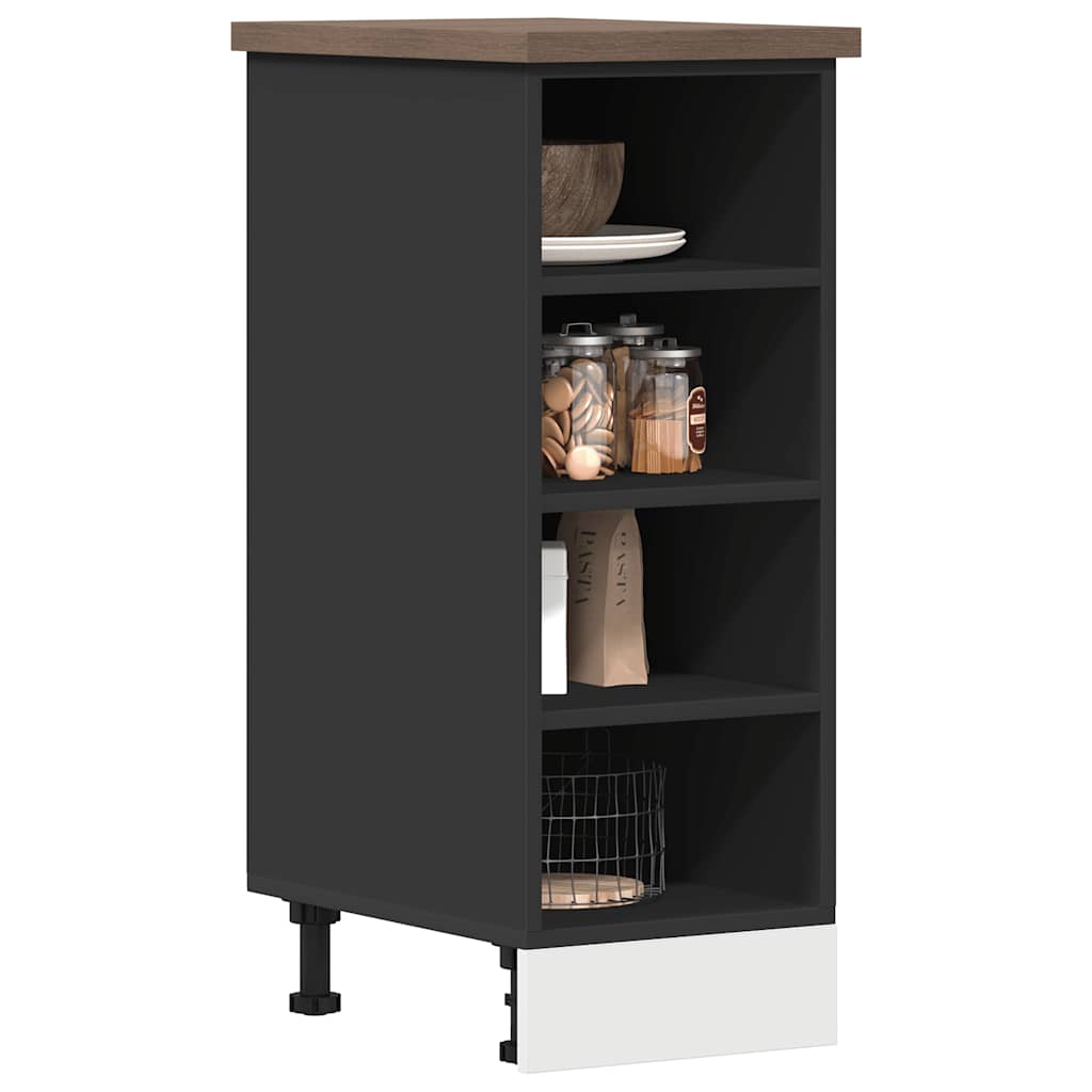 Schwarz Küchenschrank Küchenzeile Einbauküche Unterschrank Hängeschrank Module - Bild 281 von 295