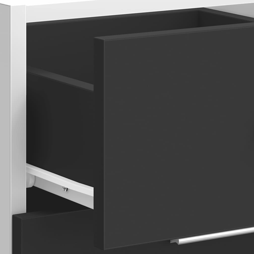 Schwarz Küchenschrank Küchenzeile Einbauküche Unterschrank Hängeschrank Module - Bild 91 von 295