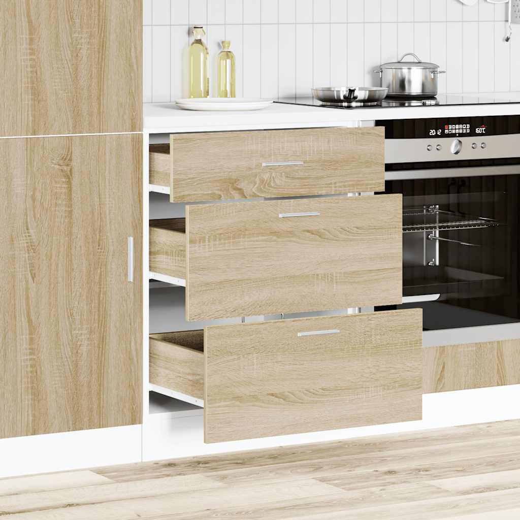 Sonoma-Eiche Küchenschrank Hängeschrank Unterschrank Küchen Zeile Küchenschränke - Bild 318 von 338