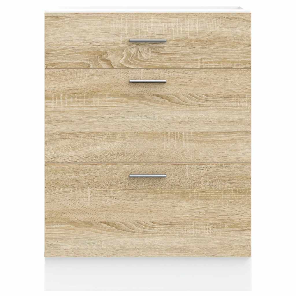 Sonoma-Eiche Küchenschrank Hängeschrank Unterschrank Küchen Zeile Küchenschränke - Bild 320 von 338