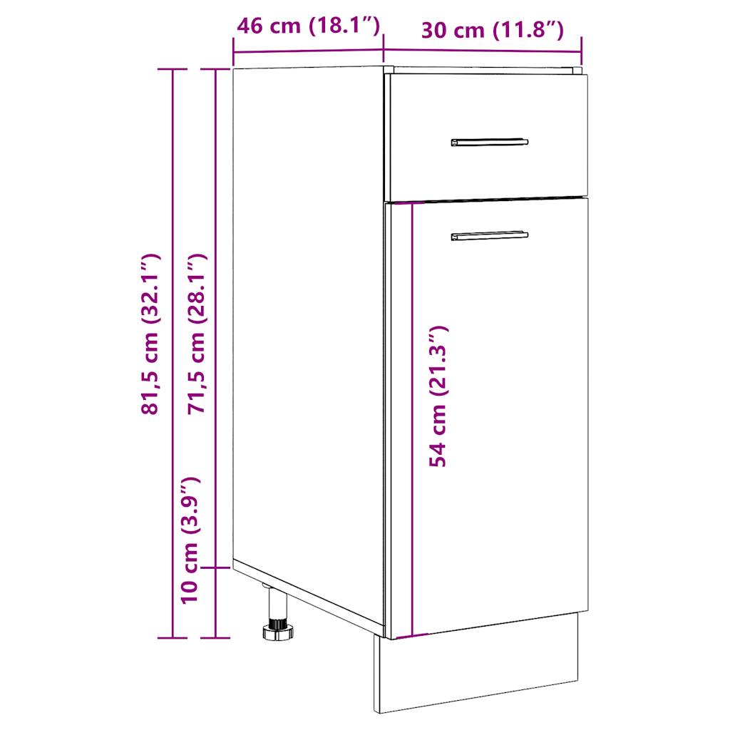 Betongrau Küchenschrank Hängeschrank Küchenzeile Küche Unterschrank Einbauküche - Bild 34 von 323