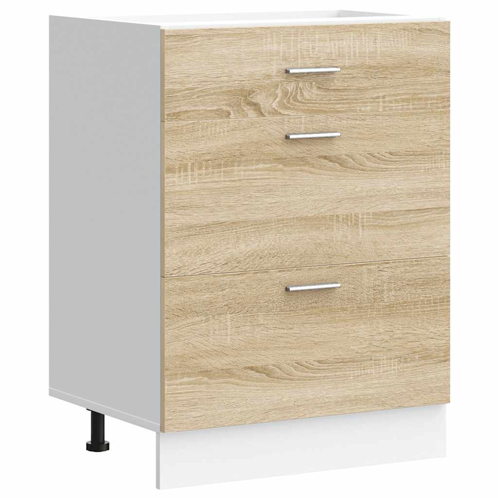 Sonoma-Eiche Küchenschrank Hängeschrank Unterschrank Küchen Zeile Küchenschränke - Bild 316 von 338