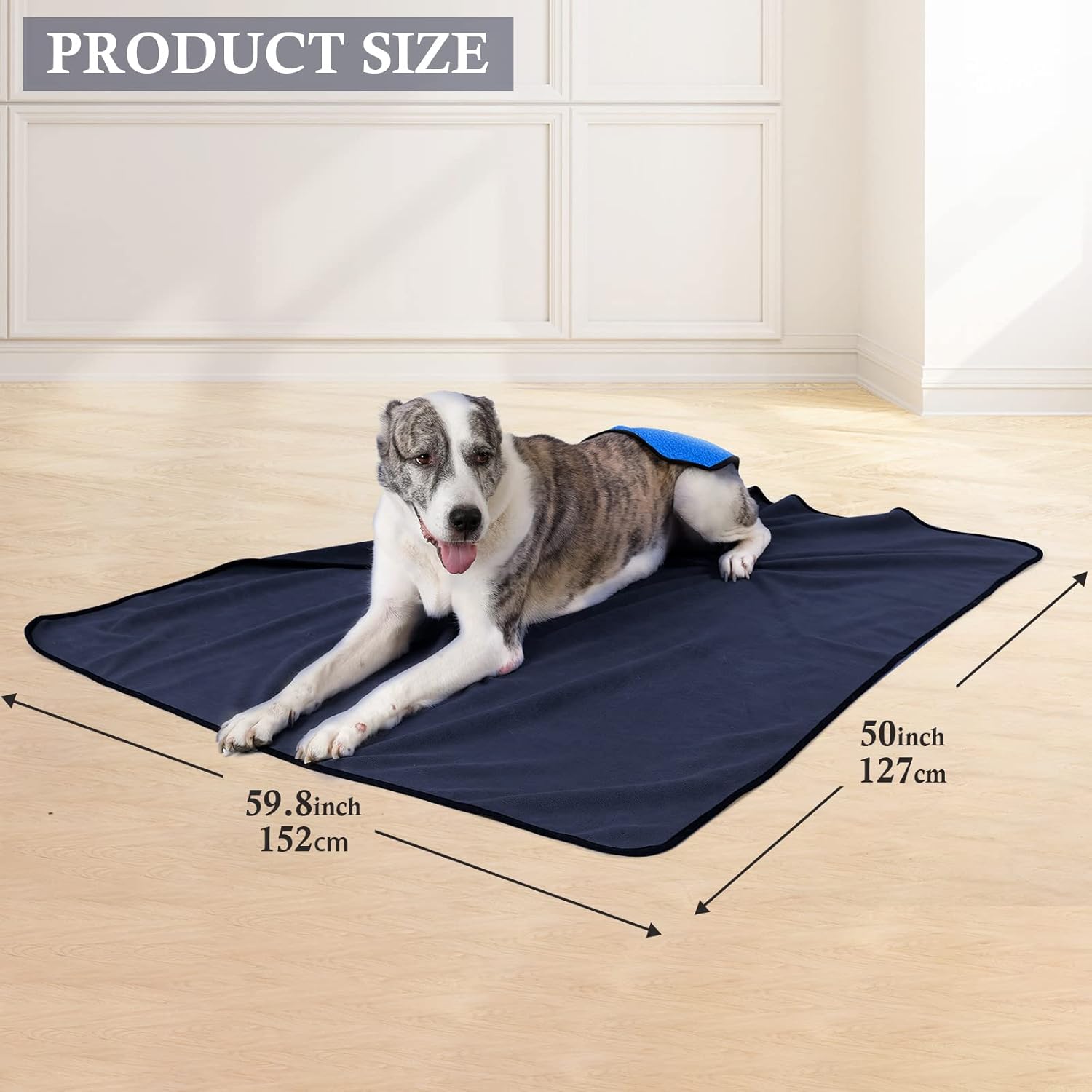 Dog Blanket Pet Blankets Dog Mat Fleece Blanket Waterproof for Sofa Bed - Picture 34 of 37