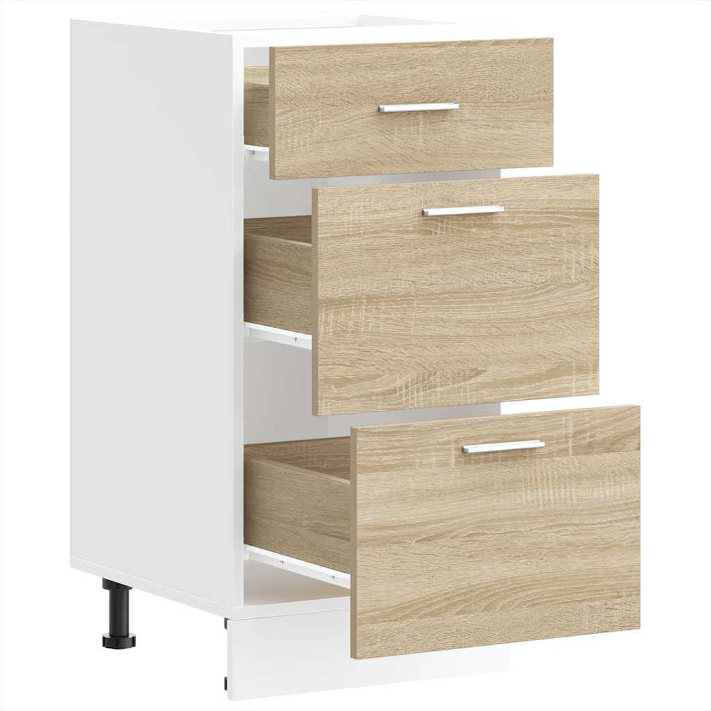 Sonoma-Eiche Küchenschrank Hängeschrank Unterschrank Küchen Zeile Küchenschränke - Bild 310 von 338