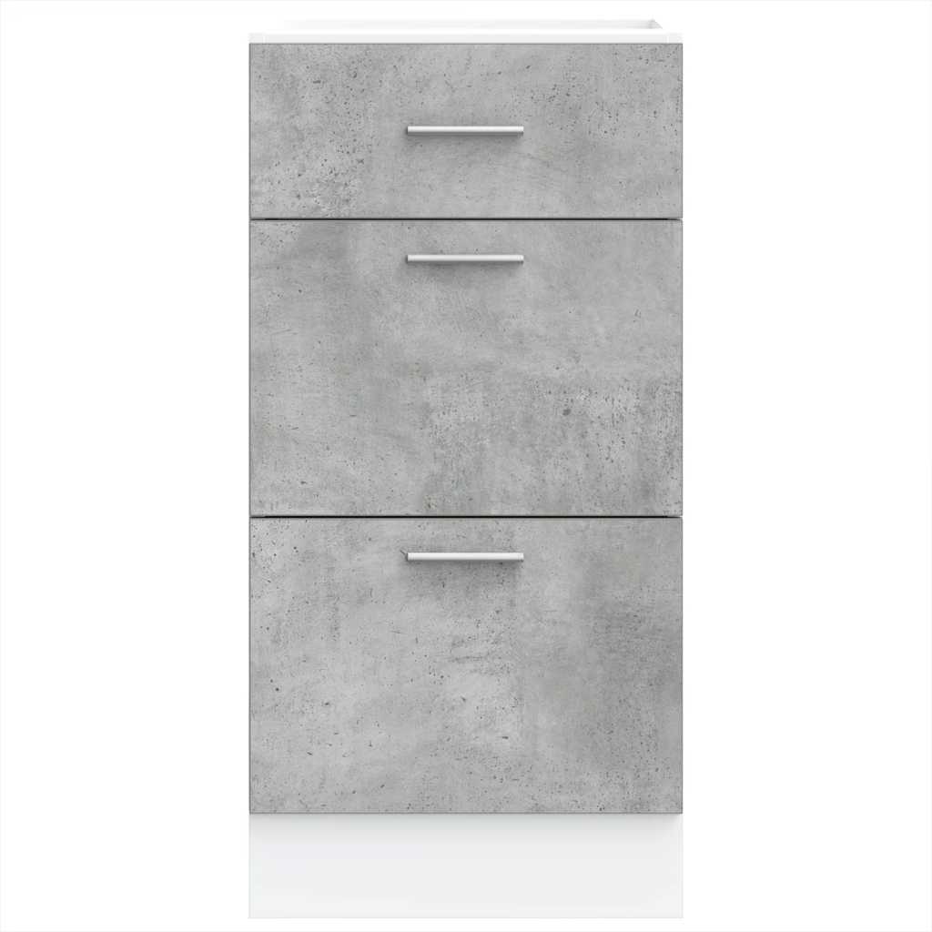 Betongrau Küchenschrank Hängeschrank Küchenzeile Küche Unterschrank Einbauküche - Bild 300 von 323