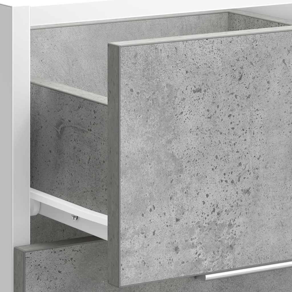 Betongrau Küchenschrank Hängeschrank Küchenzeile Küche Unterschrank Einbauküche - Bild 302 von 323