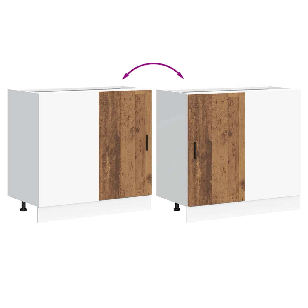 Altholz Küchenschrank Küchenzeile Einbauküche Unterschrank Hängeschrank Module - Bild 38 von 319