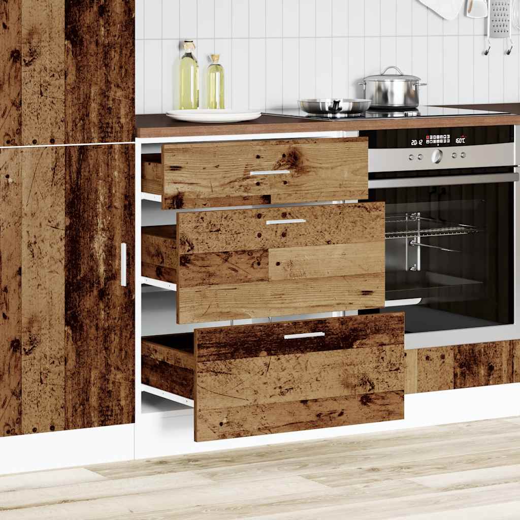 Altholz Küchenschrank Küchenzeile Einbauküche Unterschrank Hängeschrank Module - Bild 108 von 319