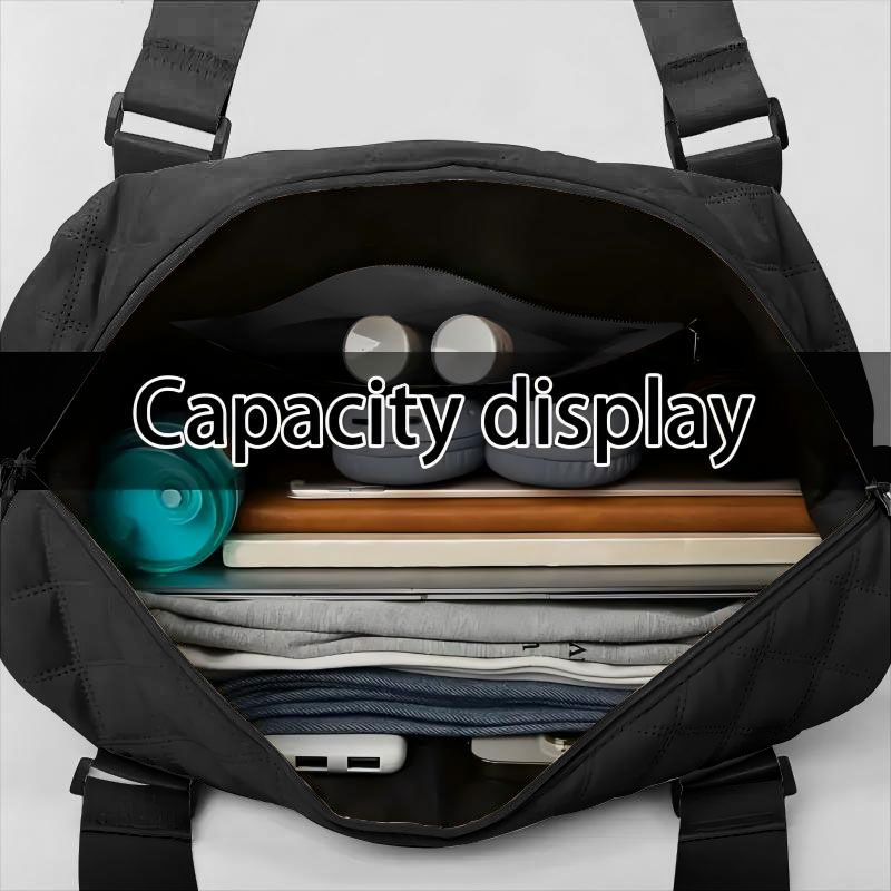 Women Girls Duffle Bags Large Holdall Bag Travel Sports Luggage Fitness Gym Bag - Picture 32 of 34