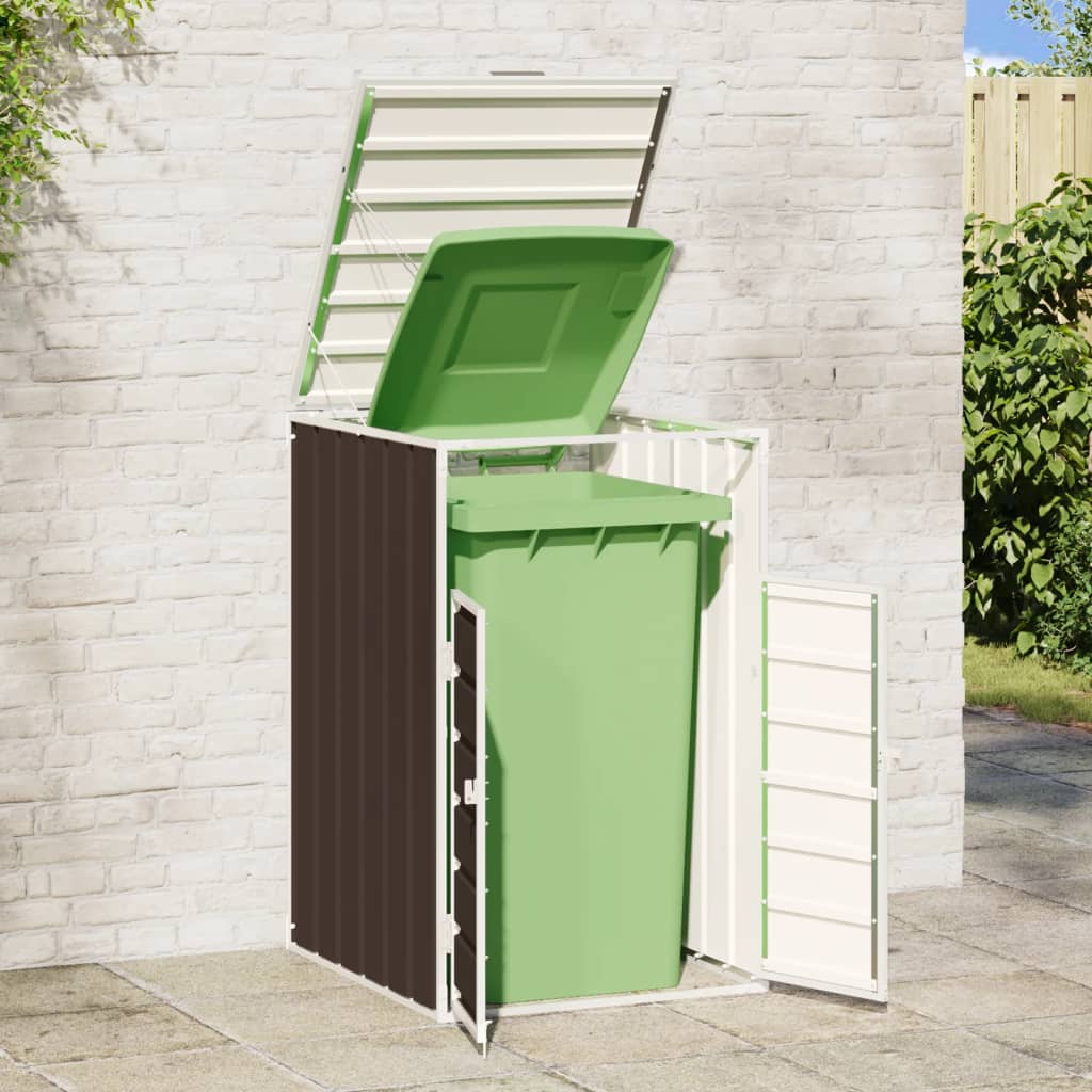 Mülltonnenbox für Tonnen Stahl Mülltonnenverkleidung Aufbewahrungsbox Müllbox - Bild 92 von 133