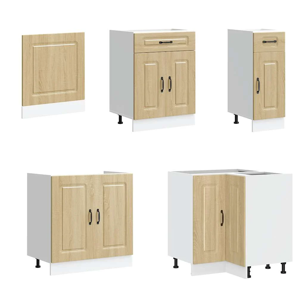 11-tlg. Küchenschrank Set Küchenzeile Hängeschrank Unterschrank Küchenmodule - Bild 27 von 65