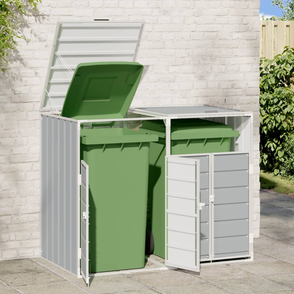 Mülltonnenbox für Tonnen Stahl Mülltonnenverkleidung Aufbewahrungsbox Müllbox - Bild 70 von 133
