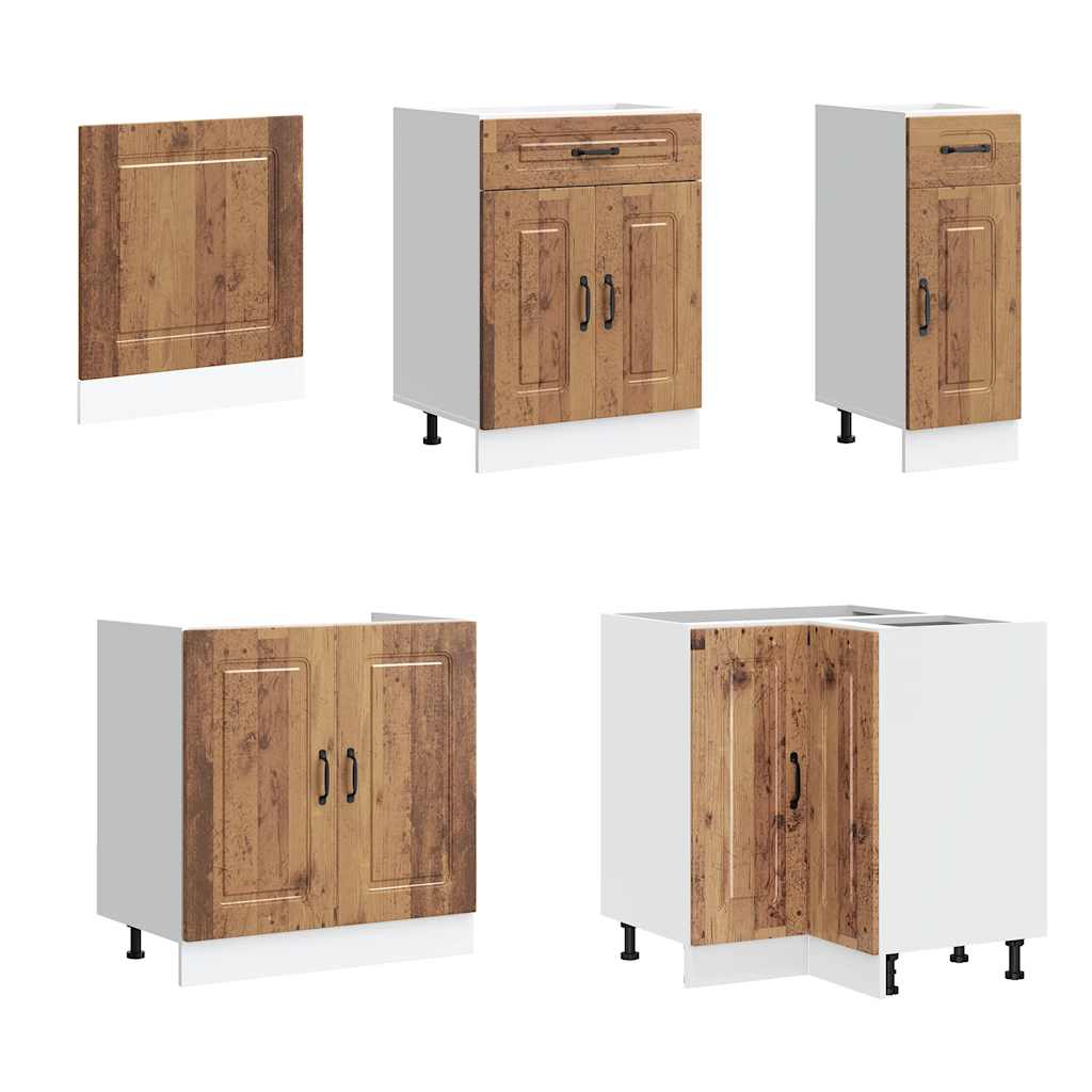 11-tlg. Küchenschrank Set Küchenzeile Hängeschrank Unterschrank Küchenmodule - Bild 57 von 65