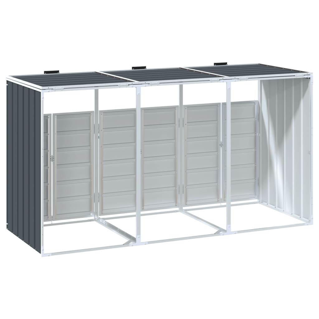 Mülltonnenbox für Tonnen Stahl Mülltonnenverkleidung Aufbewahrungsbox Müllbox - Bild 19 von 133