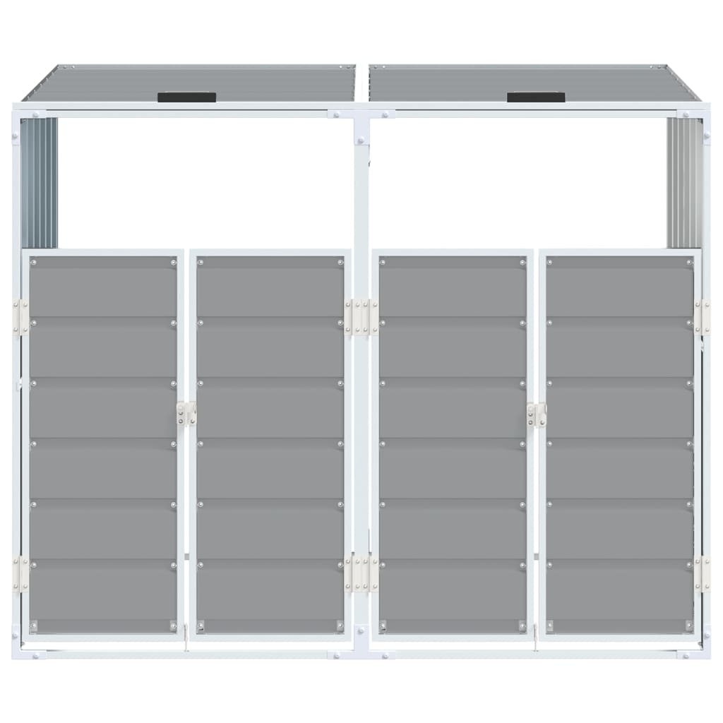 Mülltonnenbox für Tonnen Stahl Mülltonnenverkleidung Aufbewahrungsbox Müllbox - Bild 72 von 133
