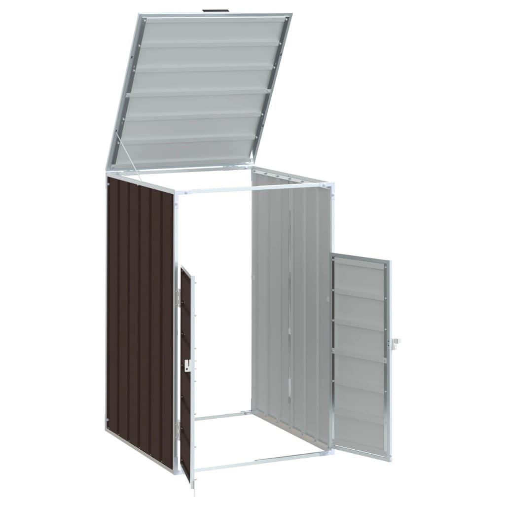 Mülltonnenbox für Tonnen Stahl Mülltonnenverkleidung Aufbewahrungsbox Müllbox - Bild 93 von 133