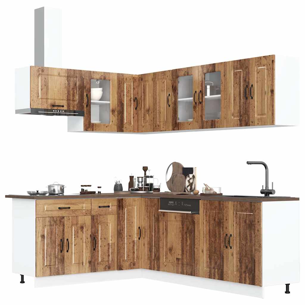 11-tlg. Küchenschrank Set Küchenzeile Hängeschrank Unterschrank Küchenmodule - Bild 55 von 65