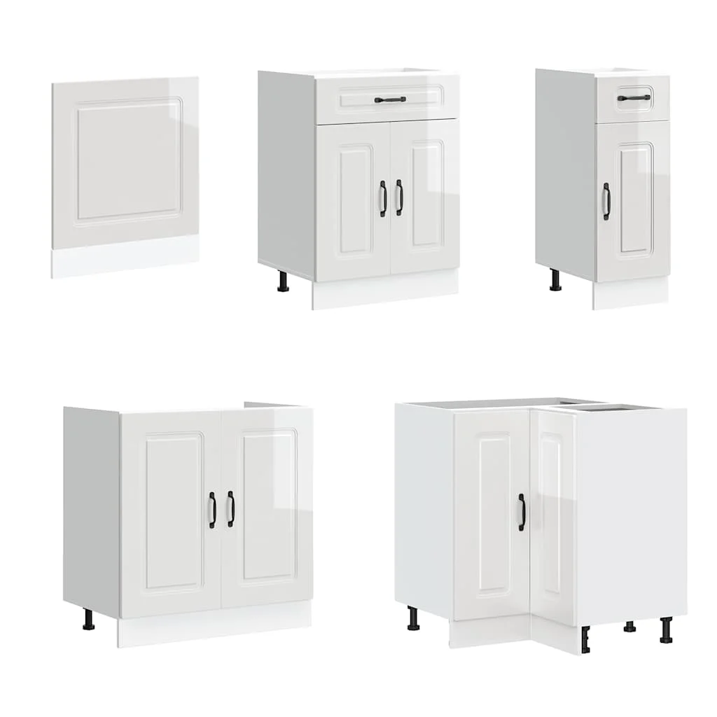 11-tlg. Küchenschrank Set Küchenzeile Hängeschrank Unterschrank Küchenmodule - Bild 21 von 65