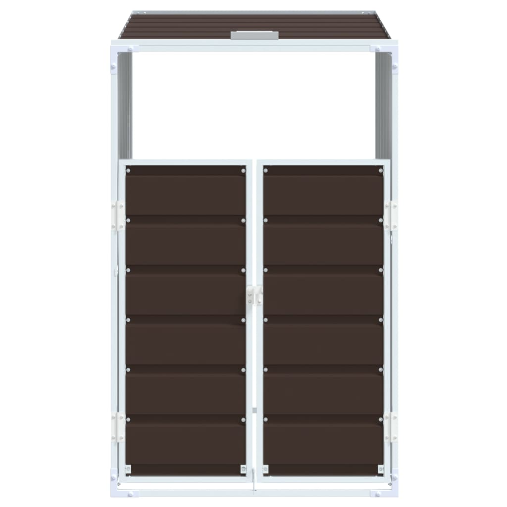 Mülltonnenbox für Tonnen Stahl Mülltonnenverkleidung Aufbewahrungsbox Müllbox - Bild 94 von 133