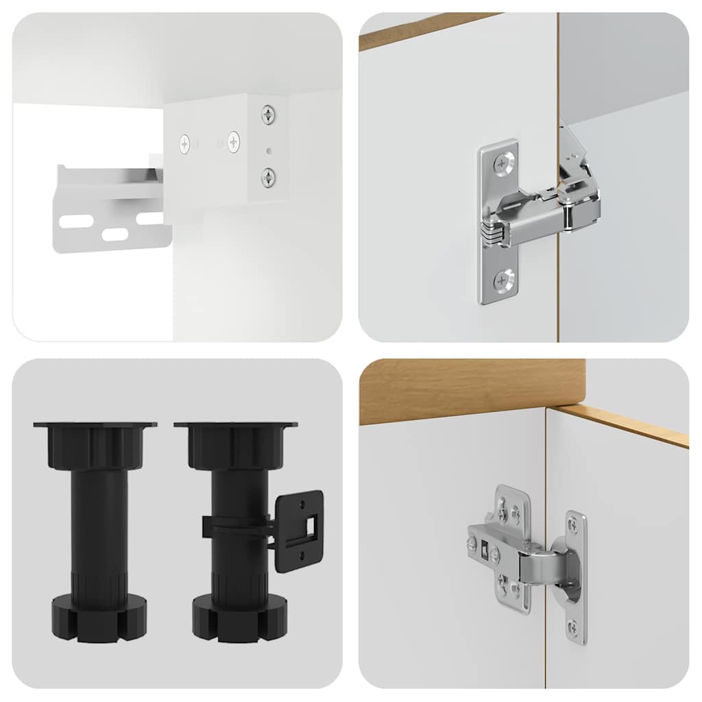 11-tlg. Küchenschrank Set Küchenzeile Hängeschrank Unterschrank Küchenmodule - Bild 65 von 65